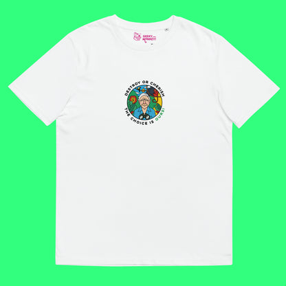 David Attenborough 100% Organic Ring-spun Cotton T-shirt