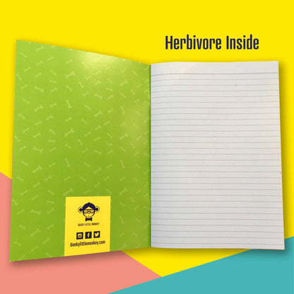 Dinosaur A5 Notebooks-Geeky Little Monkey
