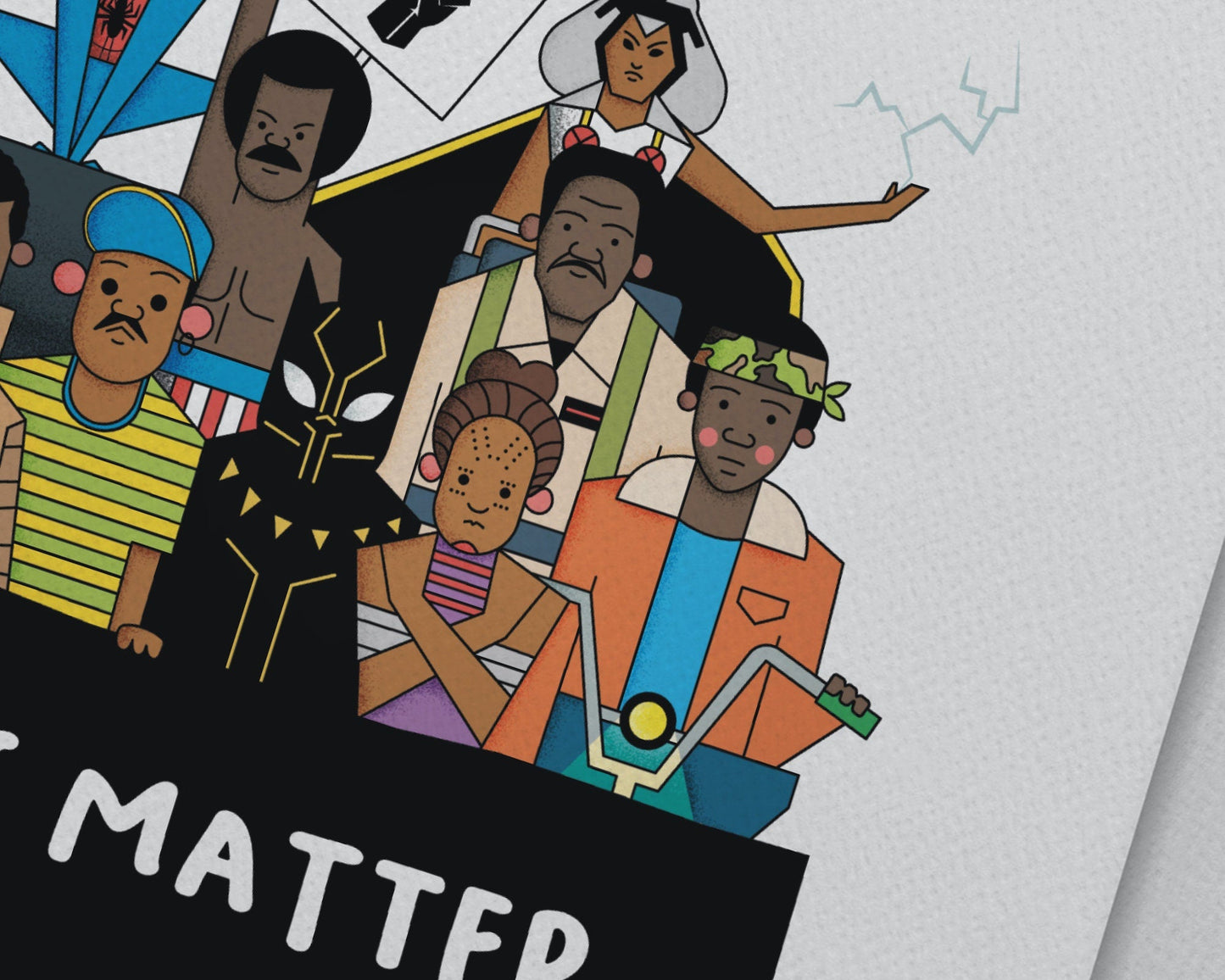 Black Lives Matter Charity Print-Geeky Little Monkey