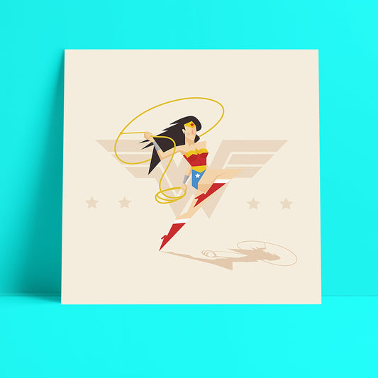 The Princess of the Amazons Art Print-Geeky Little Monkey